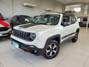 RENEGADE TRAILHAWK 2.0 AT 9M, 4X4, DIESEL, C/TETO SOLAR, 60 MIL KM ** BRANCO/PÉROLA **