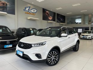 TERRITORY TITANIUM 1.5 TURBO AT CVT, 50 MIL KM ** TOP DE LINHA/BRANCO PÉROLA **