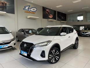 KICKS EXCLUSIVE 1.6 AUTOMÁTICA CVT, 48 MIL KM ** BRANCO PÉROLA **